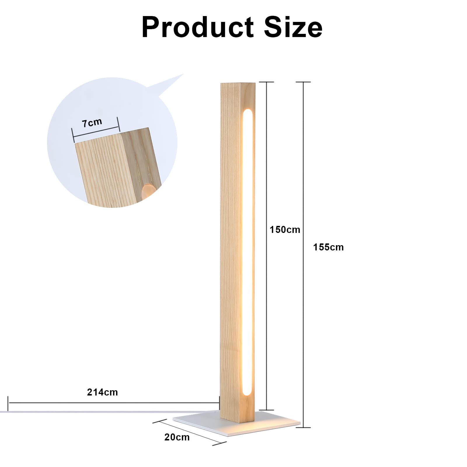 dimensions lampes de table